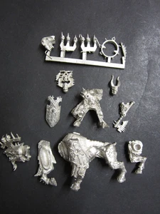 Warhammer Fantasy Chaos Khorne Lord on Juggernaut metal miniature - Picture 1 of 5
