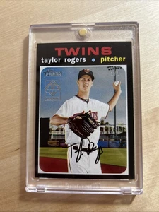 2020 Topps Transcendent VIP Taylor Rogers 1/1 Twins Cubs RARE - Bild 1 von 2