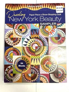 Dazzling New York Beauty Sampler : Paper Piece a Show-Stopping Quilt; 54 Blocks - Picture 1 of 14