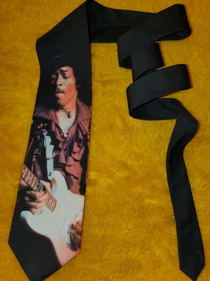 JIMI HENDRIX ~ CORBATA NOVEDAD MUSICAL PARA HOMBRE ~ 57" Foto 1 de 2