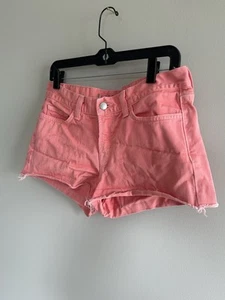 J BRAND Women's Coral Cutoff Low Rise Shorts Size 28 denim Jean shorts - Picture 1 of 3