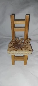 SEDIA IN MINIATURA ARTIGIANALI ART VINTAGE - Foto 1 di 11