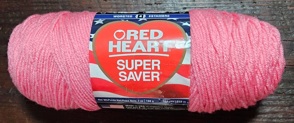 Hilo Red Heart SUPER SAVER🧶28-COLORES🧶3,7 Thur 7 oz. Madejas🧶VENDIDO POR MADEJA Foto 1 de 1