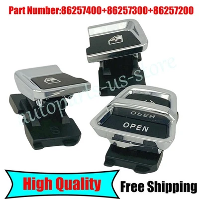 New 3PCS Window Roof Open Switch Button For Ferrari California 09-14 86257400 - Image 1 of 4