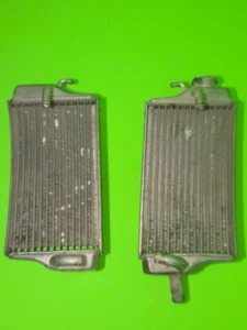 2002 honda cr 125 r cr125r radiators 19010-KZ4-L24 19015-KZ4-J44 - Picture 1 of 4