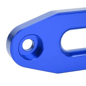 (Blue) Hawse Style Winch Fairlead Car Hawse Winches Fairlead 10in/25.4cm↑ - Picture 1 of 23
