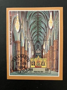 Madagascar 1994 - Westminster Abbey S/S - Bild 1 von 1