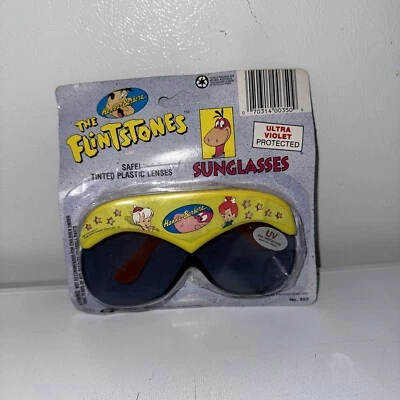 The Flintstones Sunglasses Kids MOC Sealed . UV Protection Glasses For Kids Vtg - Image 1 of 4