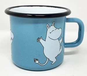 Muurla Moomin Characters Enamel Cup Mug - Picture 1 of 5