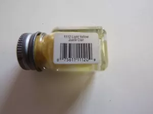 TESTOR - PAINT ENAMEL LIGHT YELLOW 1/4 FLUID OUNCES - 1112 - Picture 1 of 1