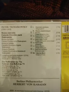 Tchaikovsky: Romeo and Juliet; The Nutcracker Suite (CD, SEALED COPY) - Foto 1 di 1