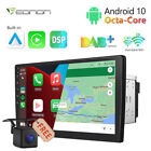 Double Din 10.1" Android 10 In Dash Car Stereo Gps Nav Fm Radio 1080P Video Obd2