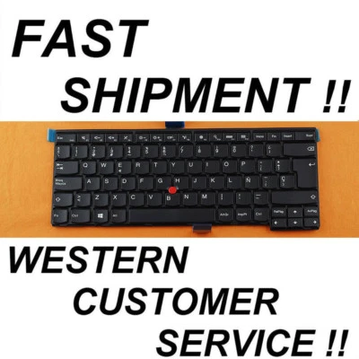 Spanish keyboard for Thinkpad T440 T440P T440S T450 T450s T431s E431 nobacklit - Image 1 of 2