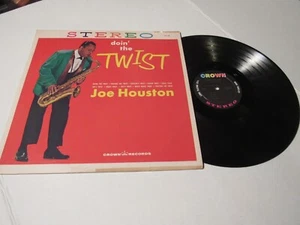 Joe Houston LP Doin The Twist Crown Stereo - Bild 1 von 2
