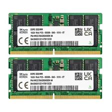 New Hynix 32GB (2X 16GB ) DDR5 5600MHz PC5-44800 1RX8 Laptop SODIMM Memory Ram