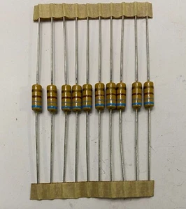 680R, 0,5W , 10 pcs ISKRA Resistor NOS Vintage, Marshall - Picture 1 of 1