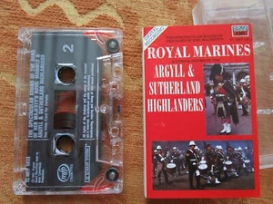 The Band Of HM Royal Marines & Pipes & Drums Of The Argyll & Sutherland Tape - Picture 1 of 4