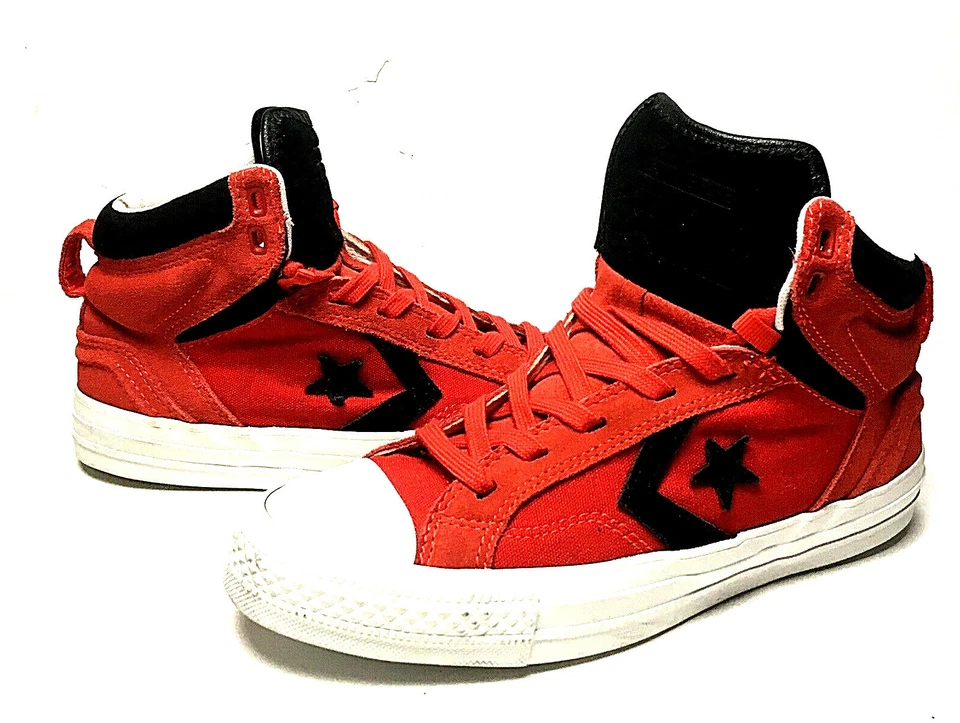 Converse All Star Hi-Top Canvas/Suede Shoe Men's Size 5.5 / Women's 7.5  (M-255) - Image 1 of 4