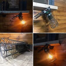 Vintage Briticent Gripper Inspection Lamp,1950's Industrial, Edison Bulb, Retro