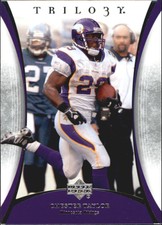 2007 Upper Deck Trilogy Football Card #55 Chester Taylor