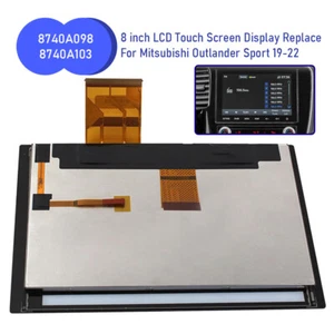 2020-22 For Mitsubishi Outlander Replacement 8" Touch Digitizer LCD Screen Radio - Picture 1 of 13