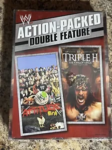 WWE Action-Packed Double Feature Wrestling DVD New Sealed Attitude Era Triple H - Picture 1 of 3