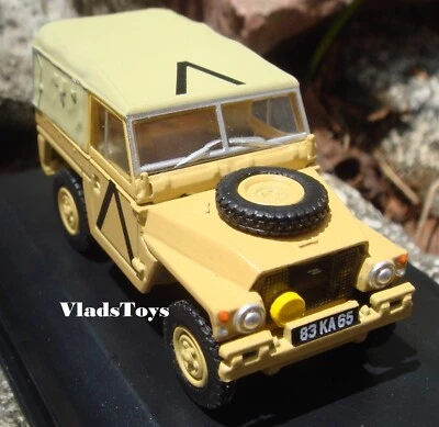 Oxford 1/76 Land Rover 1/2 Ton Lightweight British Army Gulf War 76LRL008 - Image 1 of 4