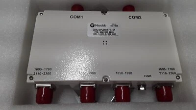 Qty 1 MICROLAB BK-745E DUAL DIPLEX FILTER - Image 1 of 4