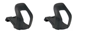 Zefal Polymer MTB Commuter Road Bike Half Bicycle Toe Clips-Black-S/M - Picture 1 of 1