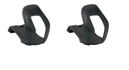 Zefal Polymer MTB Commuter Road Bike Half Bicycle Toe Clips-Black-S/M - Image 1 of 1