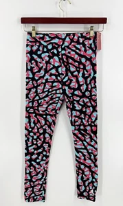 Nike Jordan Girls Youth Size XXL (14/16) Pink Black Blue Athletic Leggings NEW - Picture 1 of 6