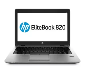 HP EliteBook 820G2 12.5" Laptop 8GB 256GB SSD i5 5200U 2.2Ghz - Picture 1 of 2