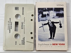 STING - ENGLISHMAN IN NEW YORK (Cassette Single, 1987, A&M) TS-1200 - Picture 1 of 2