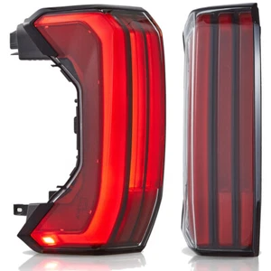 VLAND Red LED Tail Lights For Toyota Tundra 2022-24 Plug & Play IP67 Waterproof - Picture 1 of 17