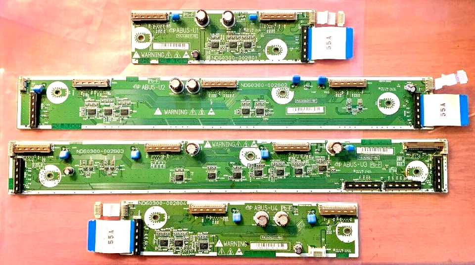 Placas HITACHI ABUS-U1, U2, U3 e u4 para HDTV de plasma modelo 55HDS69 - Imagem 1 de 1