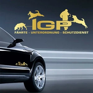 ROTTWEILER IGP Autoaufkleber K9 Hundeaufkleber Hund SIVIWONDER IPO - Bild 1 von 8
