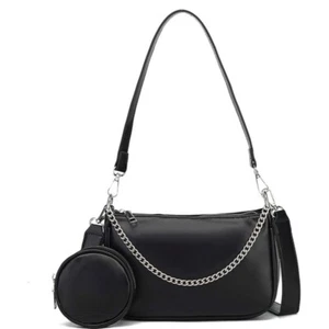 Retro Classic Clutch Shoulder Tote HandBag with Zipper Closure for Women - Imagen 1 de 11