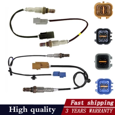 Set 4 Oxygen Sensor For 2014 2015 2016 2017 2018 Kia Sedona 3.3/3.5L Upper+Lower - Image 1 of 4