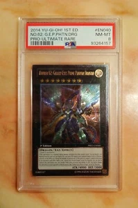 2014 Galaxy-Eyes Prime Photon Dragon PSA 8 NM/MINT PRIO-EN040 1st Ed Ulti Rare - Picture 1 of 3