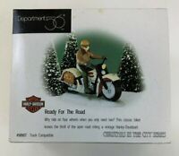 Dept 56 Harley Davidson Ready For The Road New Christmas in the City