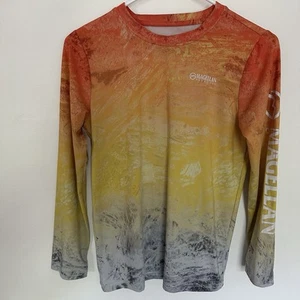 Magellan Classic Fit Fish Gear Moisture Wicking Shirt Yellow Boys Size M 10-12 - Picture 1 of 5