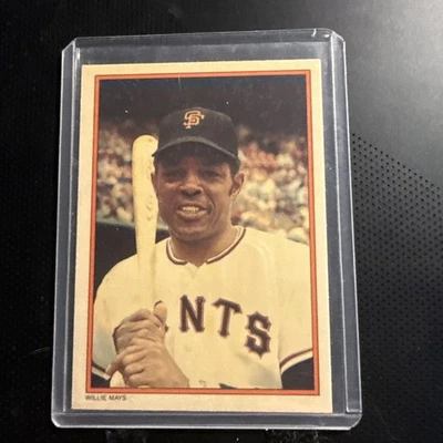 1985 Topps Circle K All Time Home Run Kings - #3 Willie Mays # 70  - Image 1 of 4