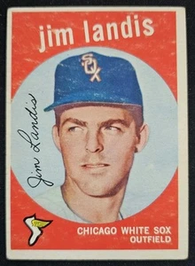 1959 Topps #493 Jim Landis Chicago White Sox - EX - Picture 1 of 2