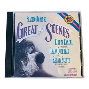 Placido Domingo Great Love Scenes CD 1984 CBS Masterworks Opera - Picture 1 of 2