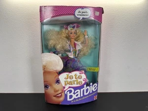 Vintage Je te Parle Barbie V.G. Condition Tested Works SUPER RARE TNT SS Era 90s - Picture 1 of 6