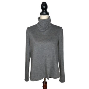 Forte_Forte Italy Gray 100% Virgin Wool Turtleneck Sweater      Size:  I / Small - Picture 1 of 5