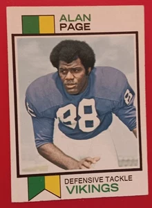 1973 Topps - NM Alan Page #30 - Bild 1 von 2
