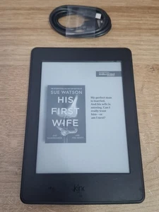 Amazon Kindle Paperwhite 7th Generation, 6” Display, 4GB WiFi Black (0CRJ) - Picture 1 of 7