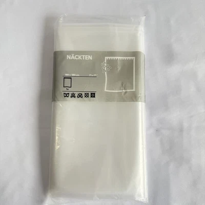 Cortina de Ducha IKEA Desnuda Transparente 71" X 71" Sin Abrir Foto 1 de 4