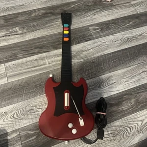 Guitar Hero PS2 PSLGH PlayStation 2 Wired Guitar Red Octane WHAM BAR NOT WORKING - Picture 1 of 8